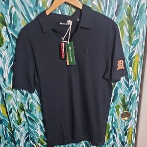 Travis Mathew Mens The Heater University Of Miami (The U) Logo NWT Navy - Size M